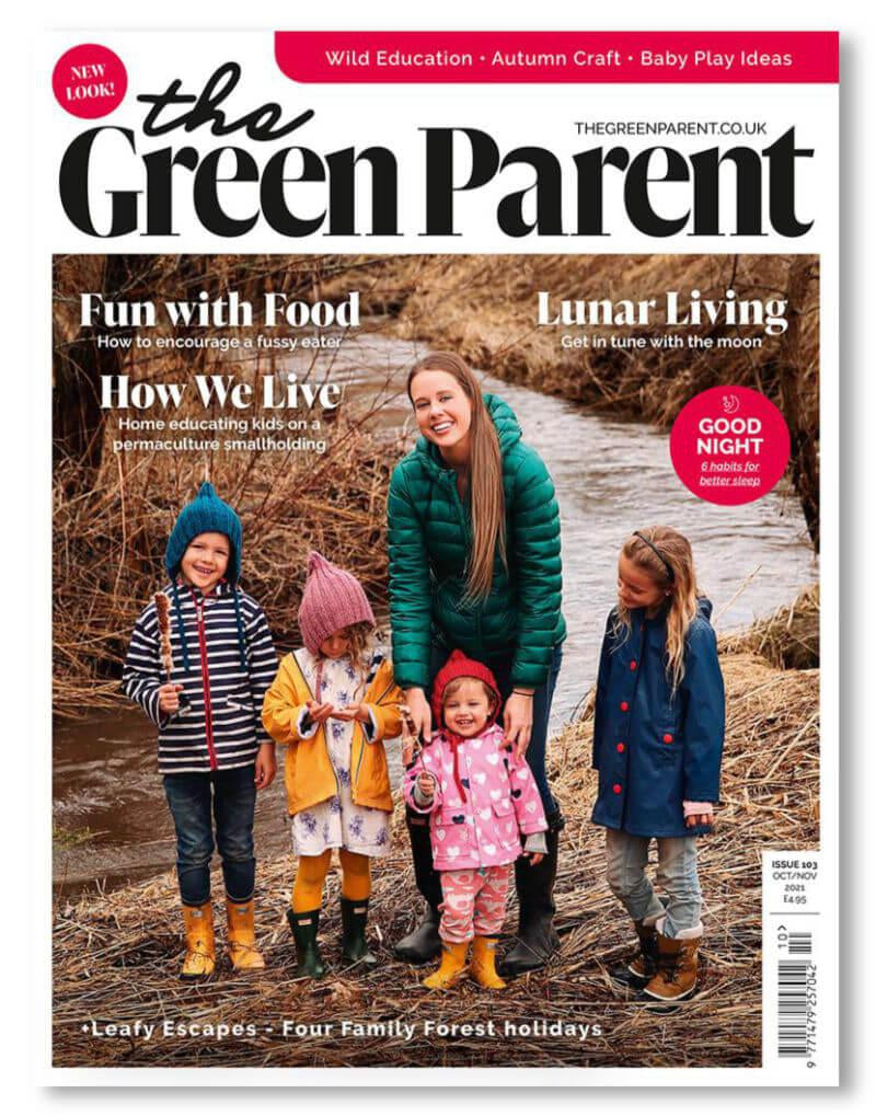 Blue Brontide features in the green parent magazine issue 103
