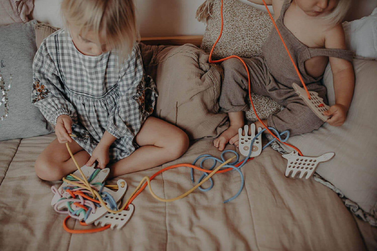How Lacing & Threading Activities Can Nurture Creative Minds