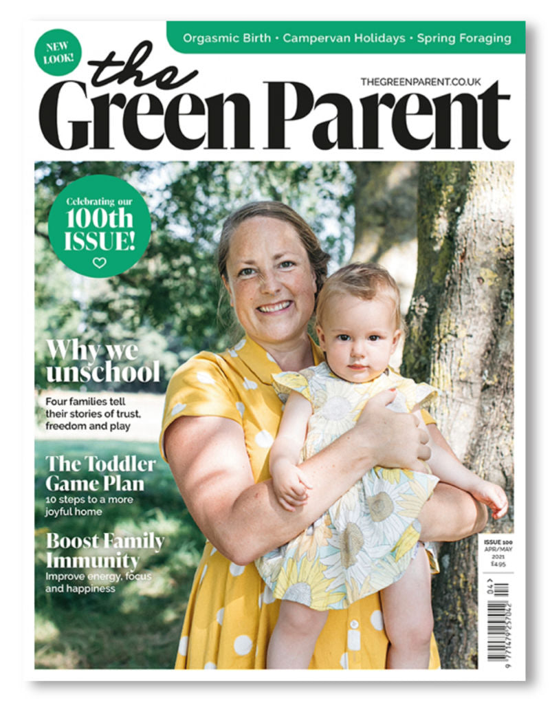 Blue Brontide in the green parent magazine 100th issue