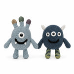 crochet monster baby rattles 