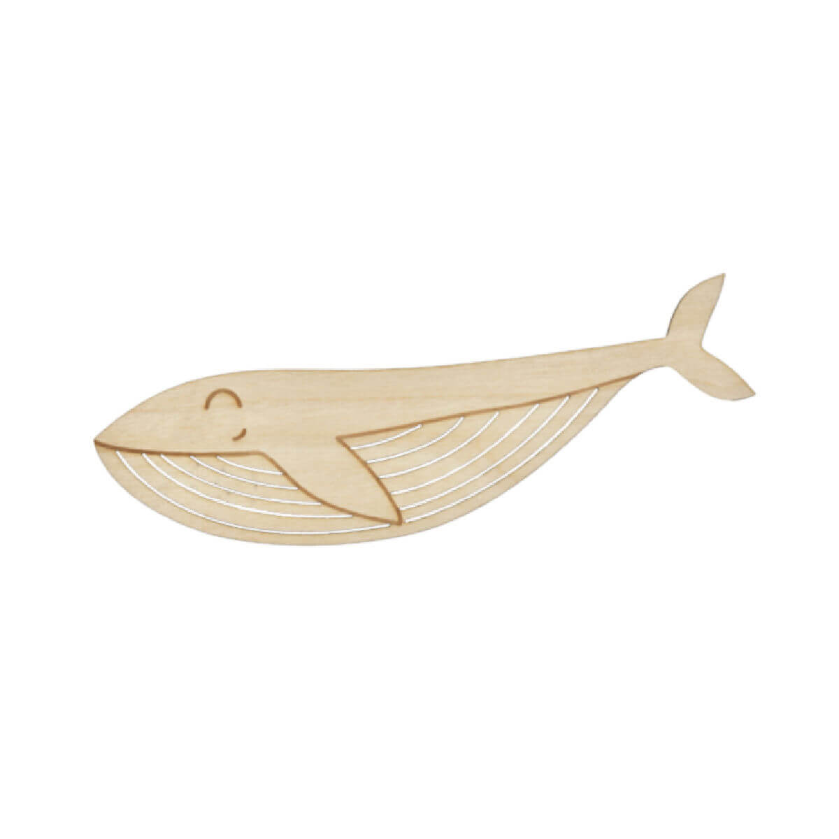 milin toys whale wooden bookmark