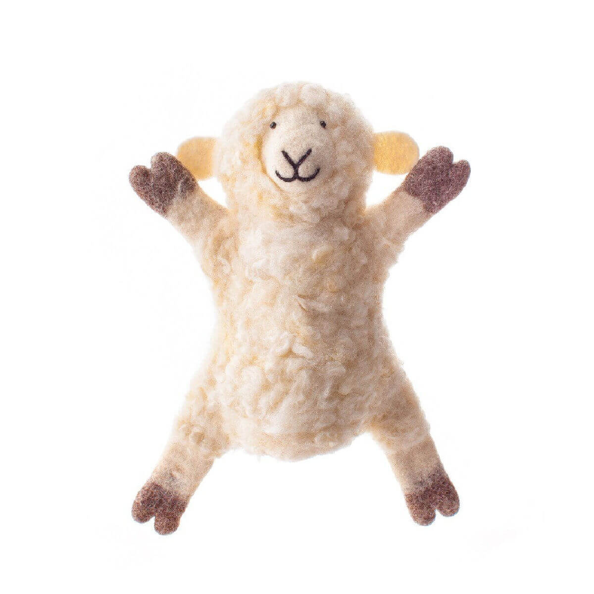 sue the sheep hand puppet by sew heart felt