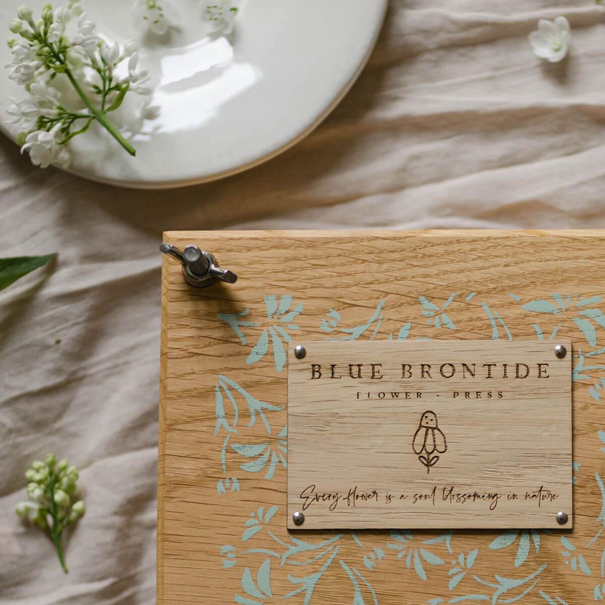 heirloom wooden flower press flower presses at blue brontide uk
