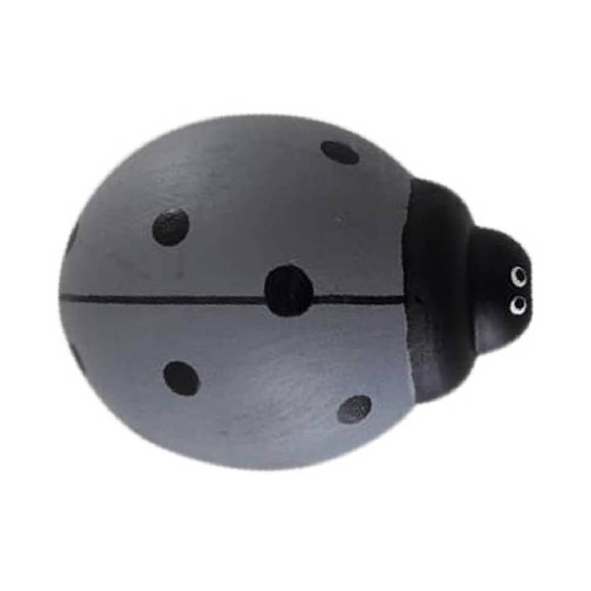 othat wooden push along toy ladybird in grey