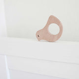 Eco Natural Wooden Baby Teether | Soother - Duck - Bluebrontide
