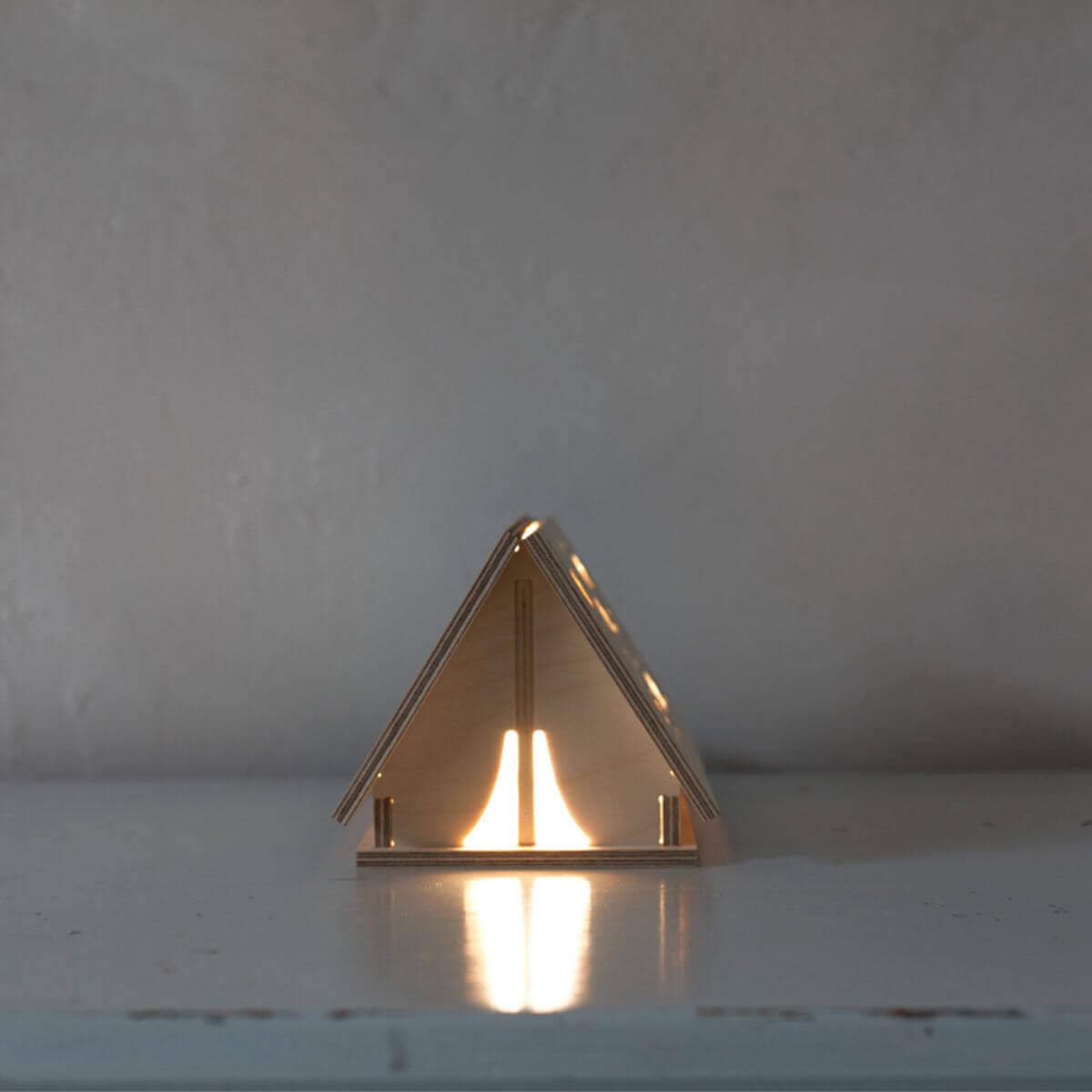 Bright Corner nursery night light in star tent at blue brontide UK