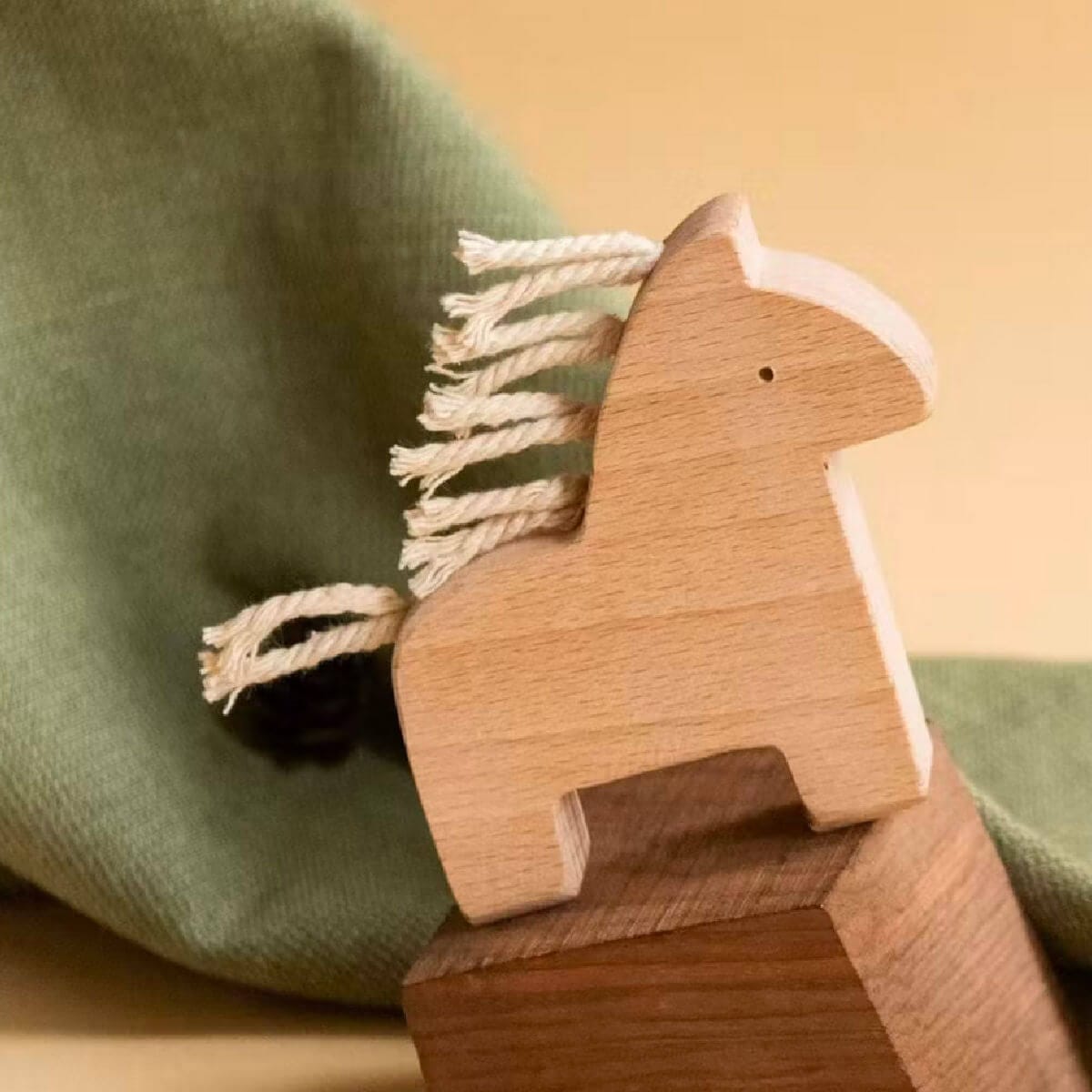 Wooden Horse Toy Handcrafted Toys KMR Childwood Blue Brontide wooden-horse-toy-handcrafted-toys-kmr-childwood-blue-brontide
