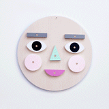 moon picnic make a face wooden toy