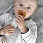 organic dummy clips and pacifier clips at blue brontide uk