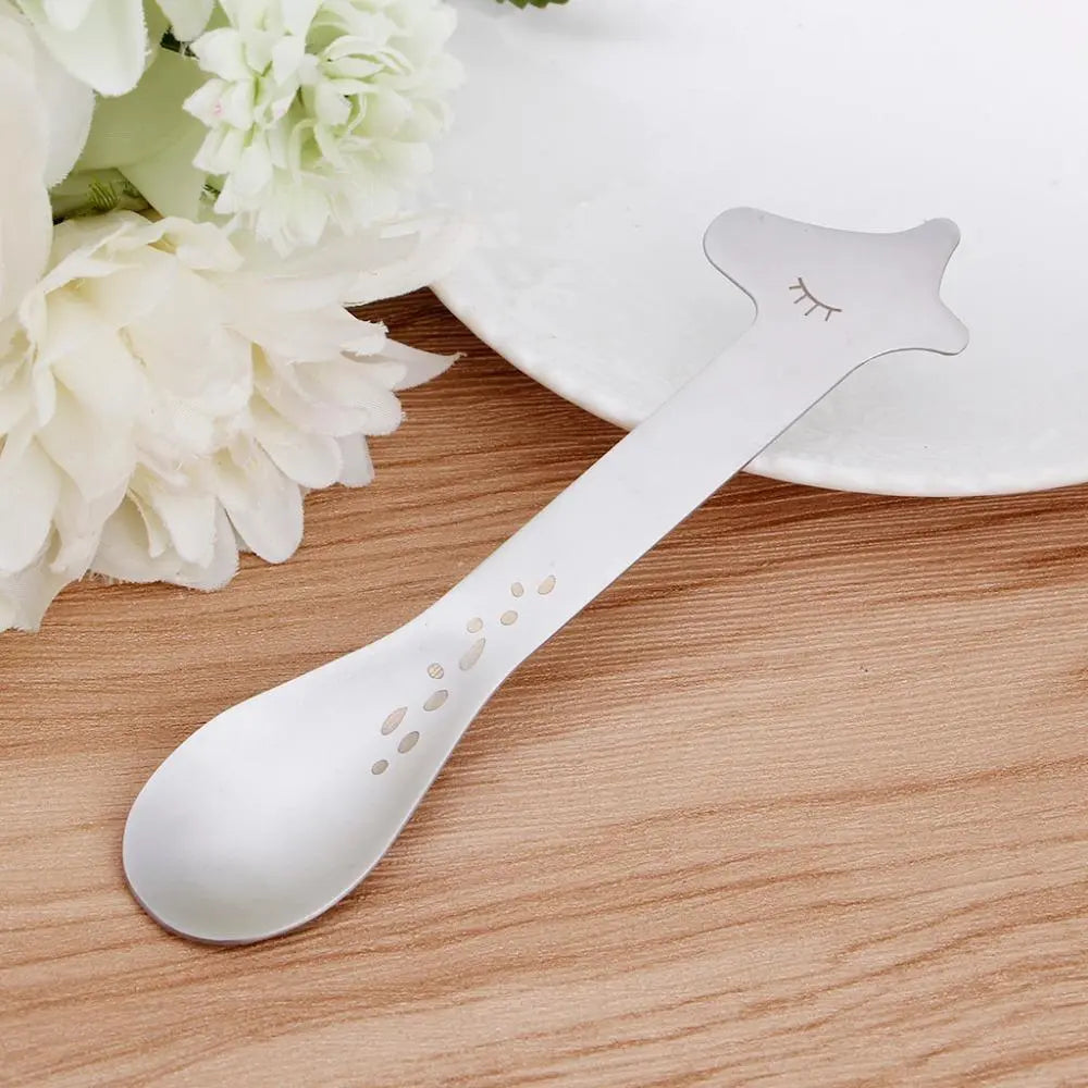 Stainless Steel Baby Spoon - Bluebrontide