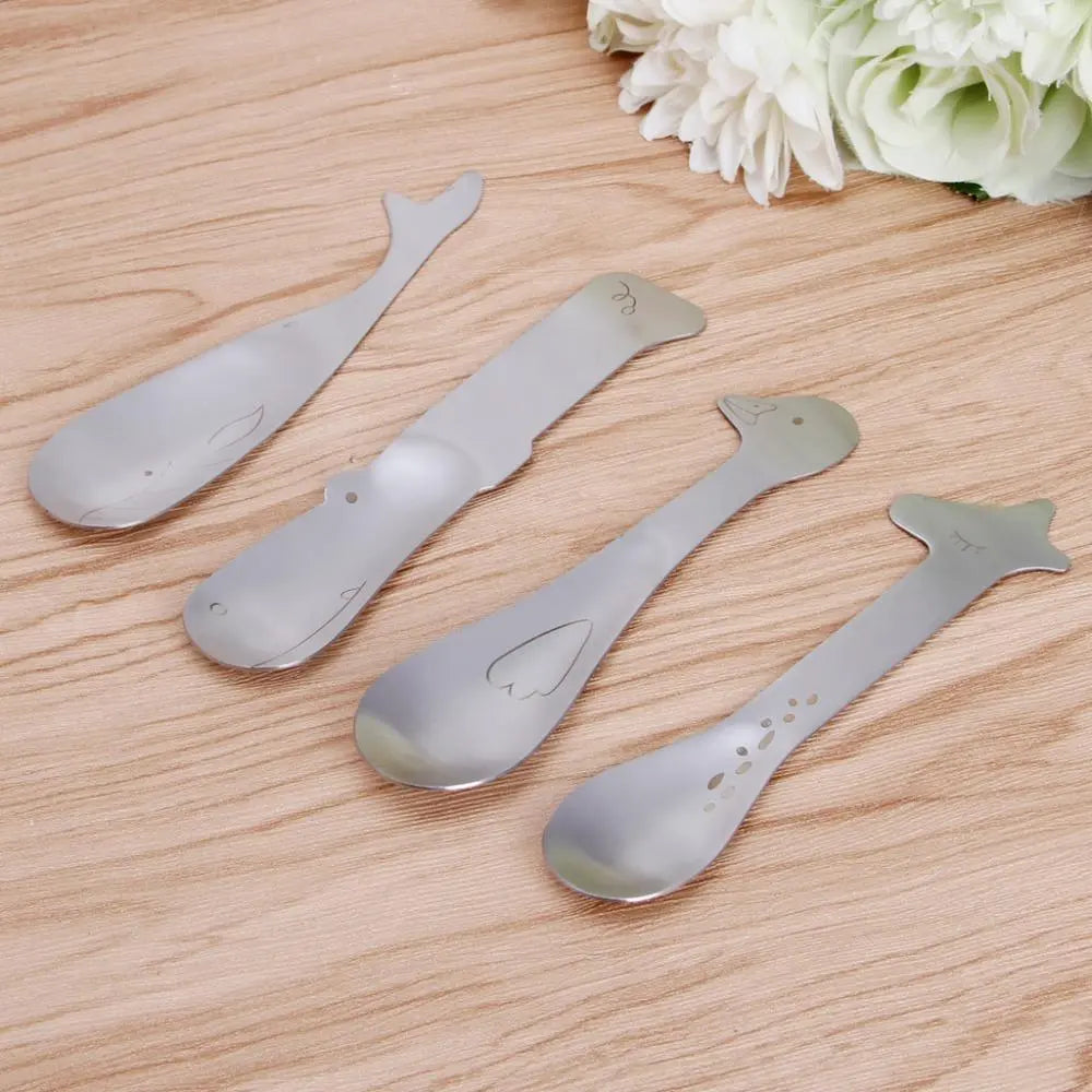 Stainless Steel Baby Spoon - Bluebrontide