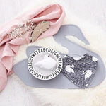 silicone baby placemat grey swan