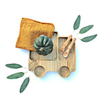 children's wooden lorry plate 