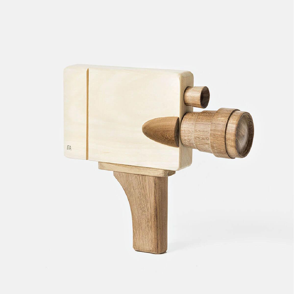 wooden film camera toy by fanny and Alexander