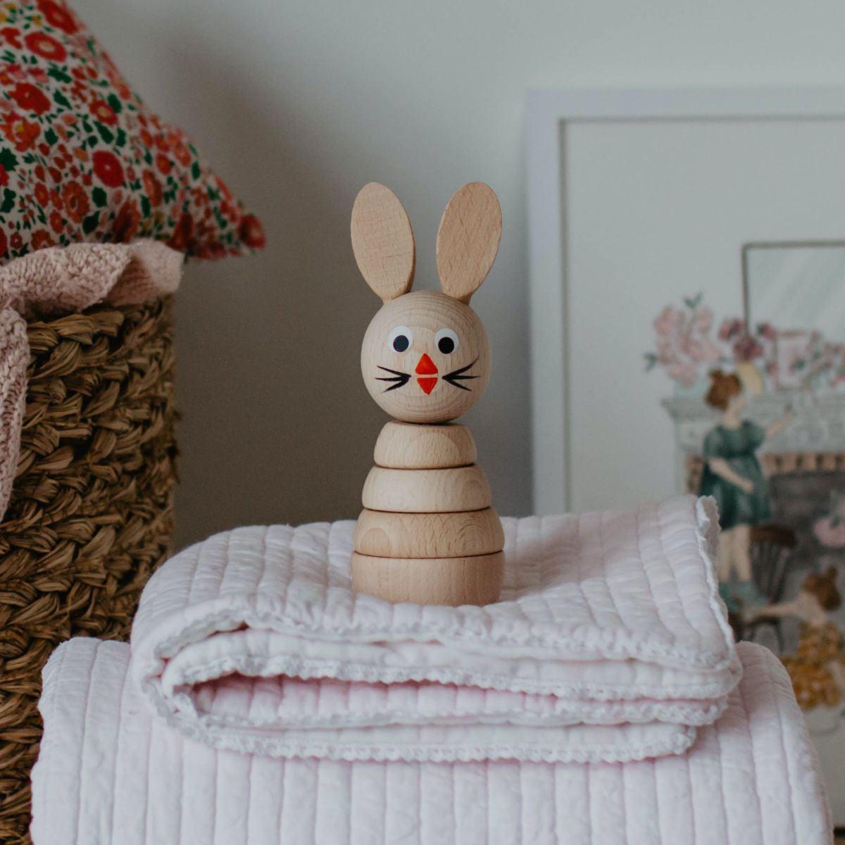 Wooden Stacking Toy - Rabbit – Blue Brontide
