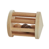 turtle dove handmade wooden rattle by wooden story