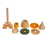 stick fig NO.01 stacking toy by wooden story