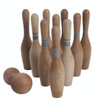 Wooden story natural bowling set children's toy bowling set wooden toys